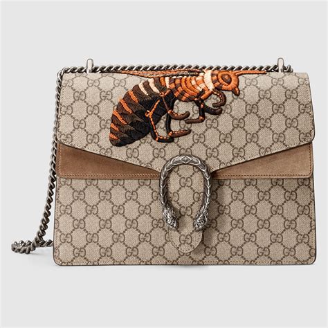 gucci dionysus gg supreme shoulder bag small|dionysus gg small rectangular bag.